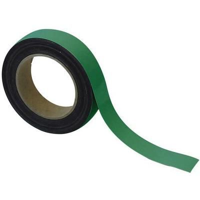 bande magnétique effaçable 30 mm x 10 m vert - manutan
