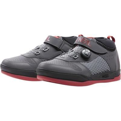 Oneal Session SPD V.22 scarpe, nero-grigio-rosso, dimensione 46