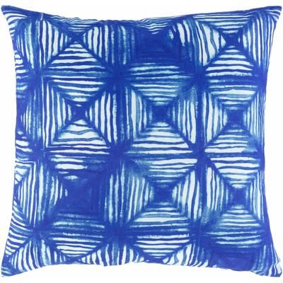 Baao 18" Square Pillow plush Aqua/Blue/Seafoam Throw Pillow - Boutique Rugs