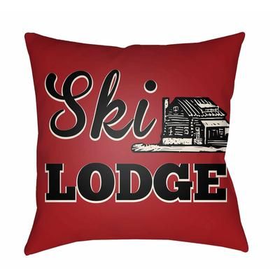 Languyan 20" Square Cottage Pillow plush Black/Beige/Bright Red/Dark Brown/Pearl/Light Brown/Blush/Brick Red Outdoor Throw Pillow - Boutique Rugs