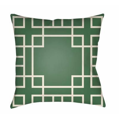 Karatay 20" Square Modern Pillow Moroccan Plush Off White/Dark Gray/Smoke/Gray/Neutral/Light Gray/Lunar Green/Fern Green/Nickel/Gray Outdoor Throw Pillow - Boutique Rugs