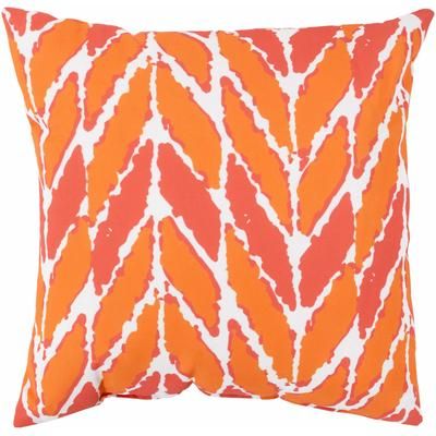 Arsuz 18" Square Modern Pillow plush Dusty Coral Outdoor Throw Pillow - Boutique Rugs