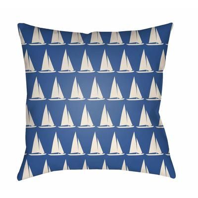 Uyugan 20" Square Modern Pillow plush Muted Blue/Off White/Slate/Cloud Gray/Gray Blue/Light Gray/Blue/Azure/Marine Blue/Slate Blue Outdoor Throw Pillow - Boutique Rugs
