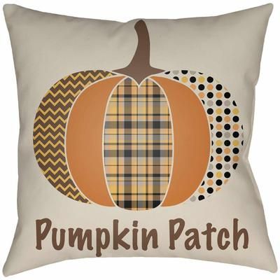 Inobulan 20" Square Traditional Pillow plush Black/Brown/Burnt Orange/Ivory/Saffron/Taupe/Dark Red/Mustard Outdoor Throw Pillow - Boutique Rugs