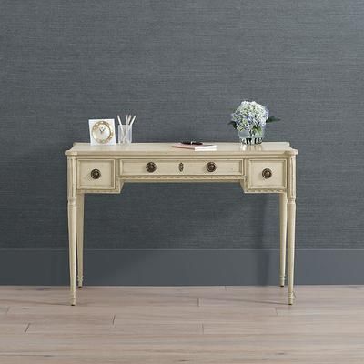 Etienne Writing Desk - French Linen - Frontgate