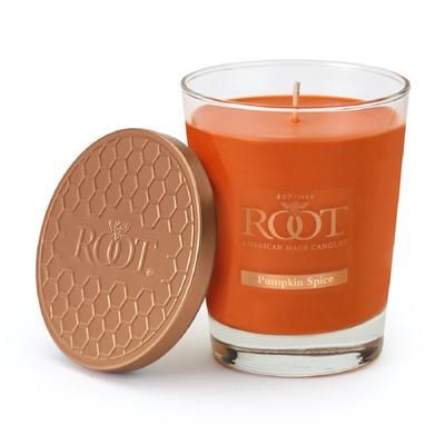 Large Veriglass Pumpkin Spice Jar Candle by Root in Pumpkin
