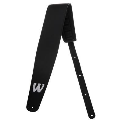 Warwick Syn.Leather Bass Strap Bl/SI
