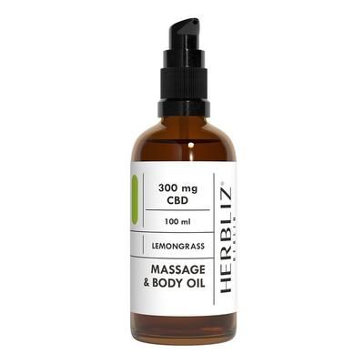 Herbliz - Lemongrass CBD Oli essenziali e aromaterapia 100 ml unisex