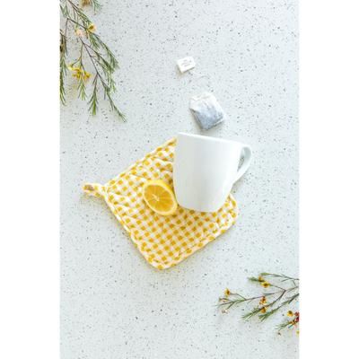 Gingham Pot Holder - Set of 2 by Better Houseware in Yellow
