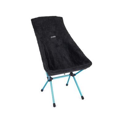 Helinox High-Back Seat Warmer Sunset/Beach Chair Black Fleece 12481