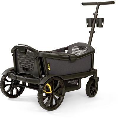 Veer Cruiser (2 Seater) Stroller Wagon + Canopy Bundle - Kai Blue/Kai Blue