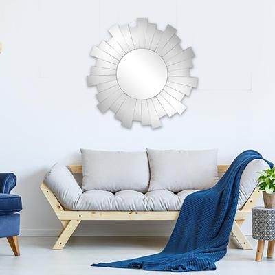 Soleil Wall Mirror by Camden Isle in Clear