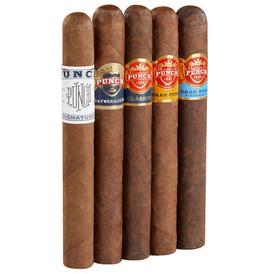 Punch 5-Star Sampler - 5-Cigar Sampler