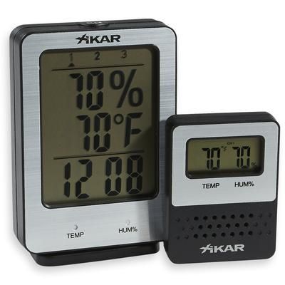 Xikar Purotemp Wireless Hygrometer System - Silver