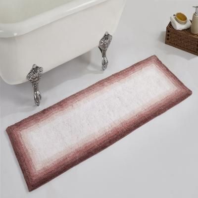 Torrent Bath Mat Rug, 20" X 60" by Better Trends in Rose