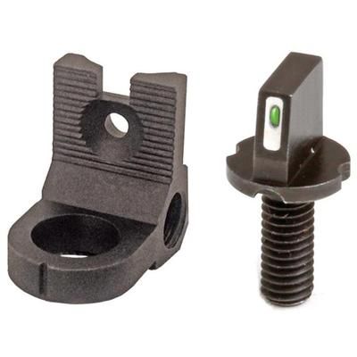 XS Sight Systems CSAT Rear and Tritium Stripe Front Rifle Sight AR Mil-Spec Matte Black Standard AR-0005-7