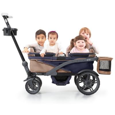 Gladly Family Anthem4 ICS All-Terrain (4 Seater) Stroller Wagon - Sand & Sea