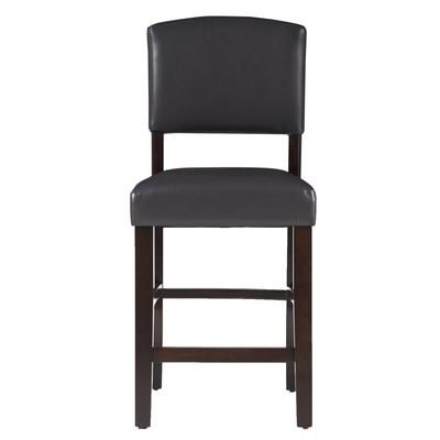 Menlo Counter Stool Espresso by Linon Home Décor in Espresso