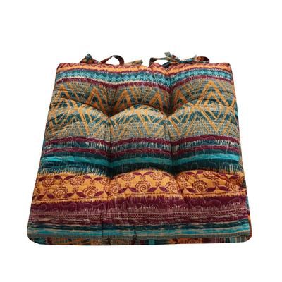 Southwest Triple-Layered Chair Pad by Greenland Home Fashions in Siesta