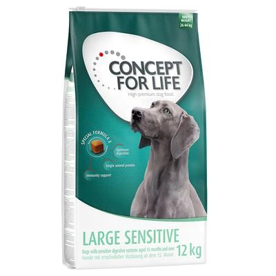 2x12kg Large Sensitive Adult Concept for Life Dry Dog Food