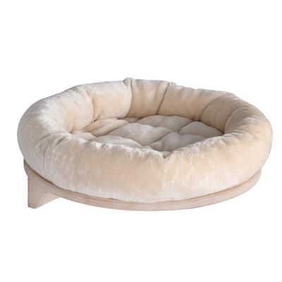 Cream Dahlia Wall-Mounted Bed Natural Paradise Cat Beds