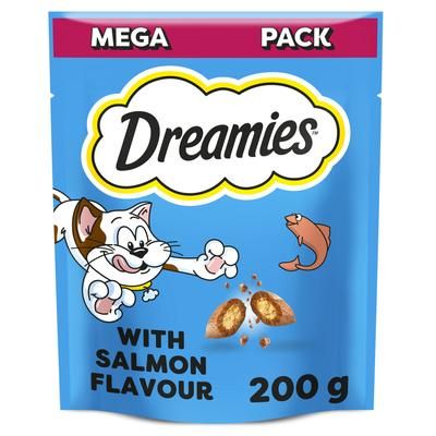 200g Salmon Big Pack Dreamies Cat Treats