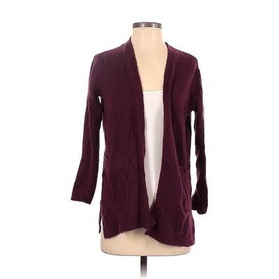 Style&Co Cardigan Sweater: Purple - Women's Size X-Small