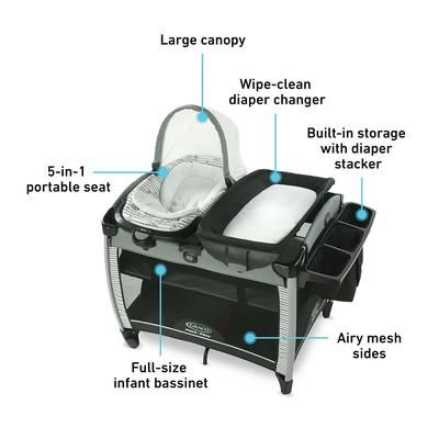 Graco Pack 'n Play Rock 'n Grow Playard - Ripley