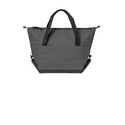 Port Authority BG515 6-Can Collapsible Cooler in Charcoal/Dark Charcoal size OSFA | Denier Polyester