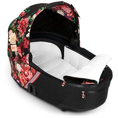 Cybex Mios 3 Lux Carry Cot - Spring Blossom Dark
