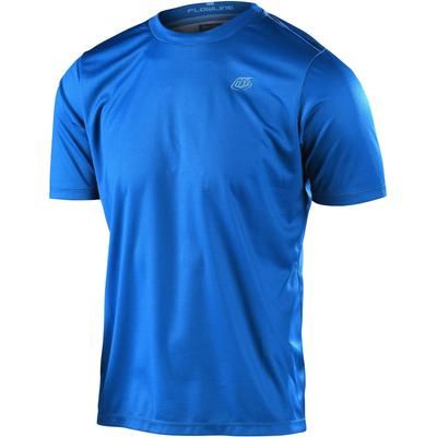 Troy Lee Designs Flowline T-shirt per biciclette, blu, dimensione M