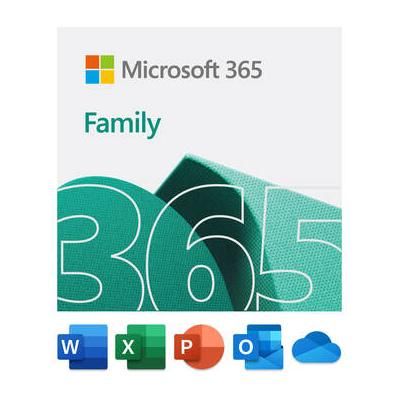Microsoft 365 Family (6 PC or Mac Licenses / 12-Month Subscription / Download) 6GQ-00091