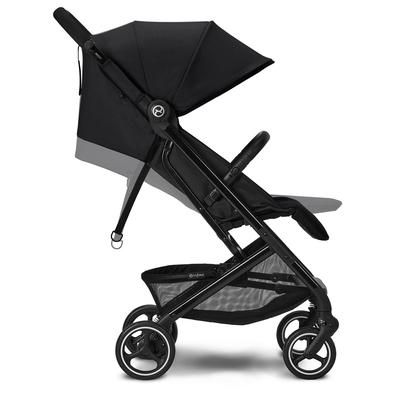 Cybex Beezy 2 Compact Stroller + Aton 2 SensorSafe Travel System Bundle - Ocean Blue / Lavastone Bla