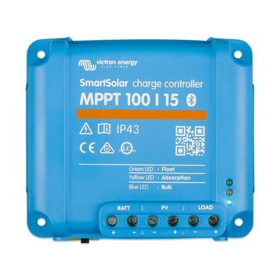 Victron Energy SmartSolar MPPT Charge Controller 100V 15 amps Blue SCC110015060R
