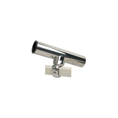 C.E. Smith Square Rail Adjustable Clamp-On Rod Holder Pontoon 55108A