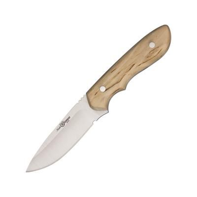 Nieto Cuchillo Traveller Fixed Blade Knife SS PE Blade Hardwood Olive handle NIE11032