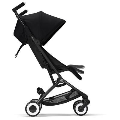 Cybex Libelle 2 Compact Stroller + Aton 2 SensorSafe Travel System Bundle - Beach Blue / Lavastone B