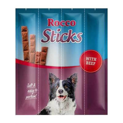 3x120g Beef Rocco Sticks Dog Treats