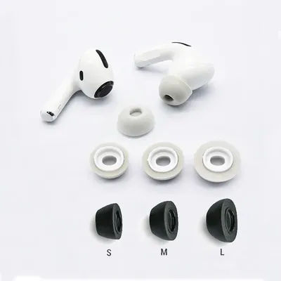 Oreillettes en mousse à mémoire de forme pour Airpods Pro écouteurs Bluetooth sans fil couvre-oreilles bouchons écouteurs oreillettes embouts 2 pièces/paire