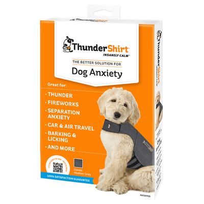X-Large ThunderShirt Dog Anxiety Vest | Grey