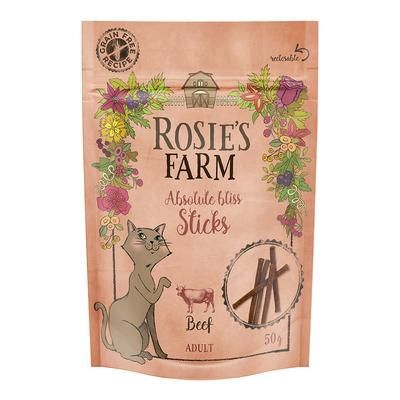 50g Beef Sticks Rosie's Farm Cat Snacks