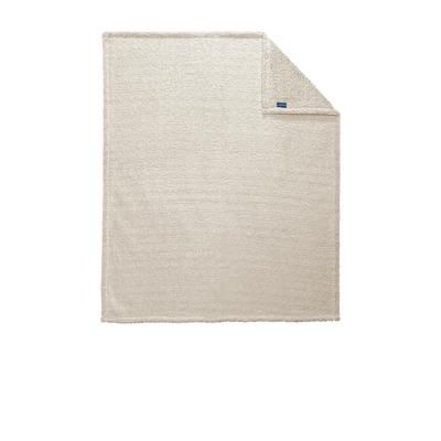 Port Authority BP36 Cozy Blanket in Oatmeal Heather size OSFA | Fleece