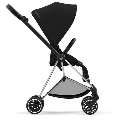 Cybex Mios 3 Stroller (One Box) - Chrome / Black / Deep Black