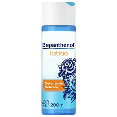 Bepanthenol Tattoo Detergente Delicato Tatuaggio con Pantenolo 200 ml