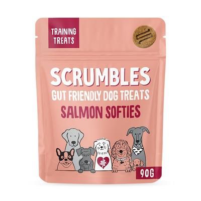 90g Softies Salmon Scrumbles Dog Training Treats