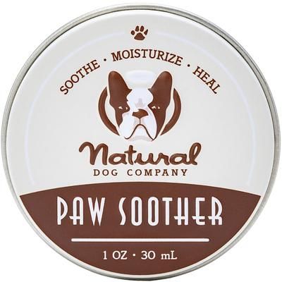 Natural Dog Company Paw Soother Balm Tin for Dogs, 1 oz.