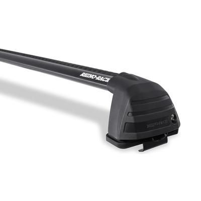 Rhino Rack Vortex ROC25 Flush Black 2 Bar Roof Rack Subaru Legacy Sedan 2015 RV0633B