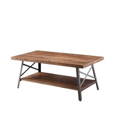 Coffee Table by Acme in Weathered Oak Black