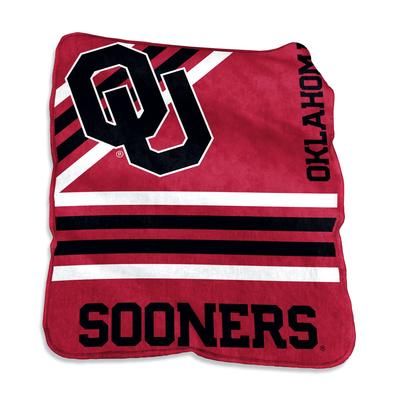 Oklahoma Raschel Throw Home Textiles by NCAA in Multi