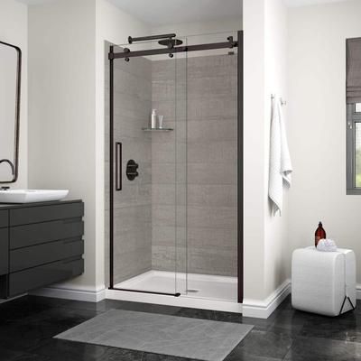 Maax Utile Alcove 48 x 36 Factory Shower Wall- Vapor 107460-304-516